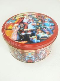 Çin Noel Şeker Kalay Depolama Konteynerleri Kapak / Kapaklı Kalaylık Tedarikçi