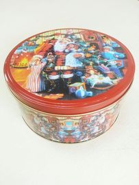 Çin Renkli Boyama Kalay Şeker Kutuları Kapaklı / Kapaklı Kalaylı Kutu Tedarikçi