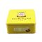 Çin Nestle Cookie Kalay Kaplı Metal Kutular, Sarı Spot Renkli Küçük Candy Tins ihracatçı