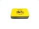 Çin Sarı Metal Mini Teneke Kutular Cep Telefonu / Pil / Mini Hediye İçin ihracatçı