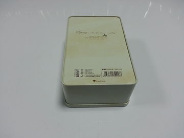 Cake İçin Dikişsiz Renkli Teneke Candy Konteynerler Metal Kare Kasa, 0.23 mM Teneke Tedarikçi